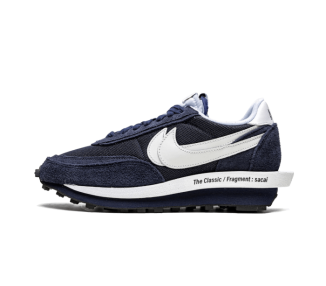 copncop Nike LDWAFFLE Sacai x Fragment Blue Void Face