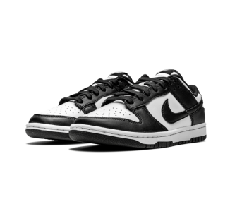 copncop Nike Dunk Low Black White Profil